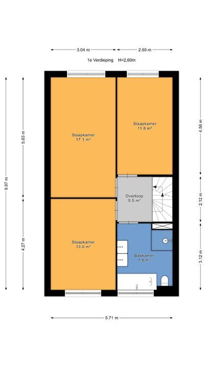 Gravin Othildehof 13, Den Haag plattegrond-52