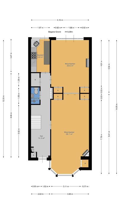 Sportlaan 21, Den Haag plattegrond-72