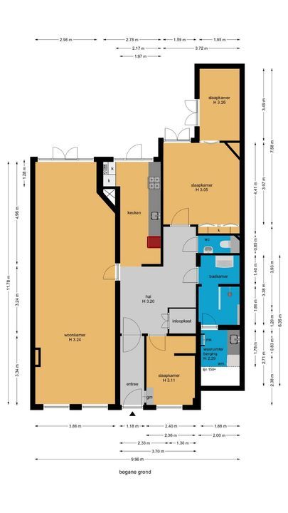 Copernicuslaan 6, Den Haag plattegrond-54