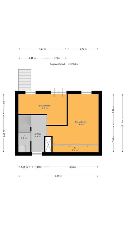 Laan van Meerdervoort 84 38, Den Haag plattegrond-64