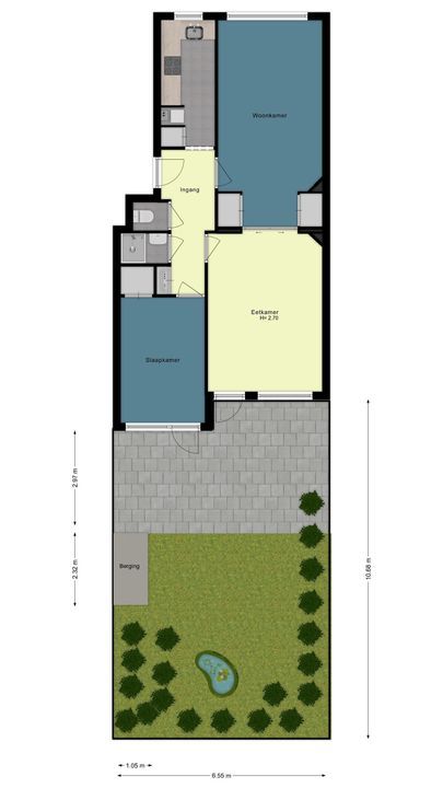 Hanenburglaan 46, Den Haag plattegrond-46