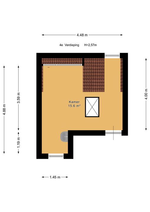 Tortellaan 18, Den Haag plattegrond-46