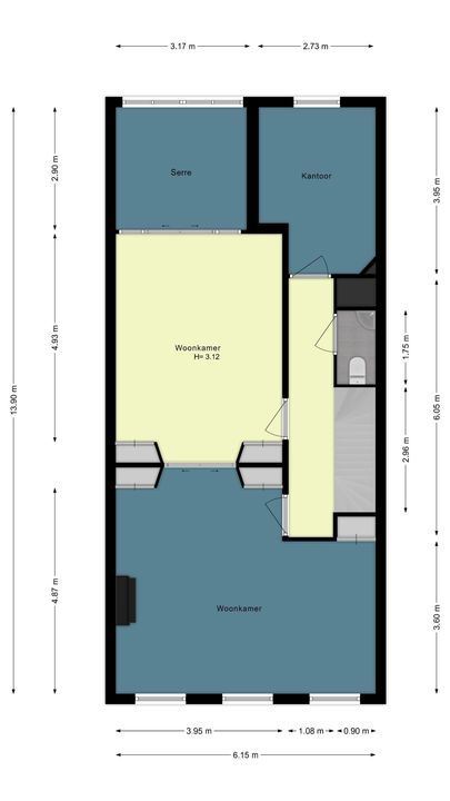 Van Blankenburgstraat 20, Den Haag plattegrond-68