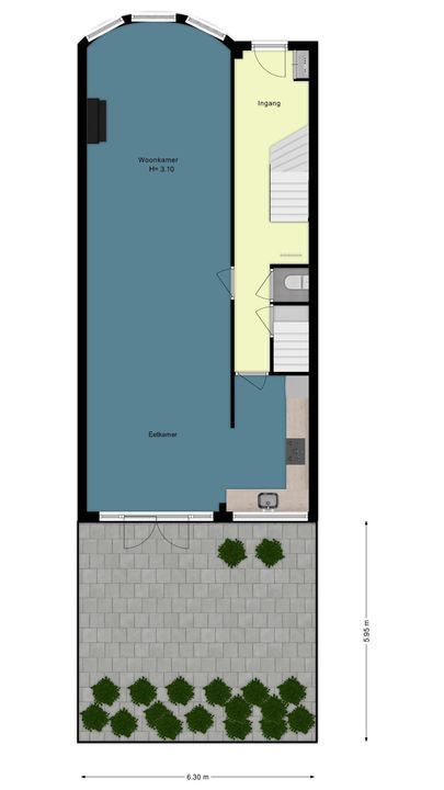 Weimarstraat 388, Den Haag plattegrond-58