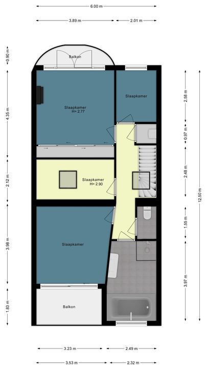 Weimarstraat 388, Den Haag plattegrond-58