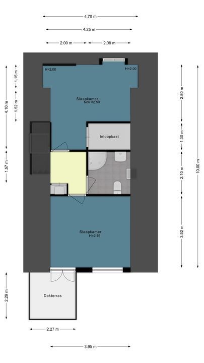 2e Sweelinckstraat 71 A, Den Haag plattegrond-45
