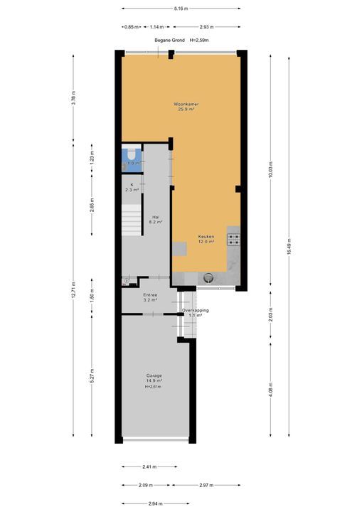 Karperdaal 83, Den Haag plattegrond-48