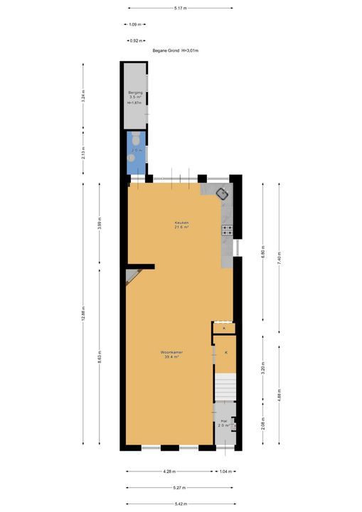 Oude Haagweg 651, Den Haag plattegrond-45