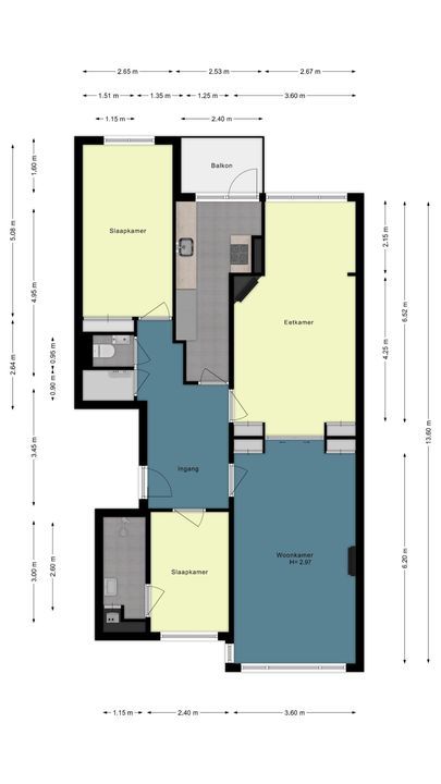Valkenboskade 587, Den Haag plattegrond-51