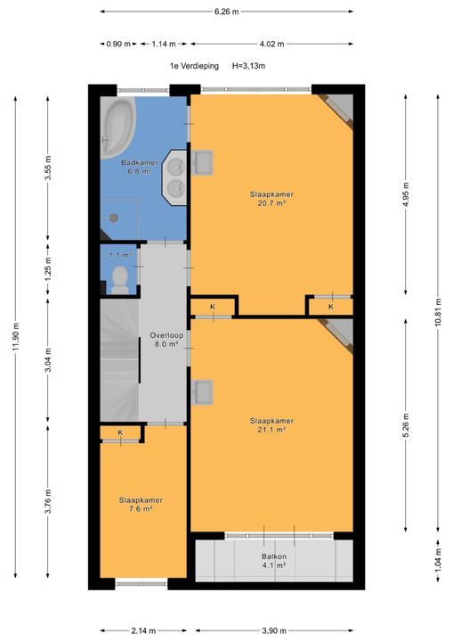 Kanaalweg 32, Den Haag plattegrond-60