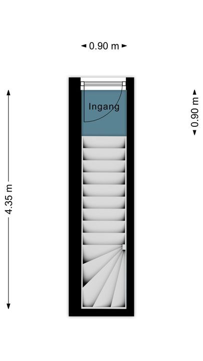 Brouwersgracht 41, Den Haag plattegrond-57