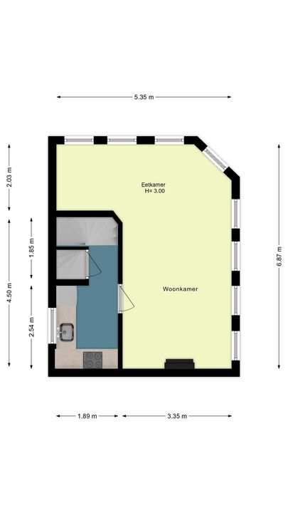 Brouwersgracht 41, Den Haag plattegrond-57