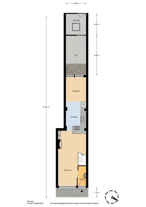 Assendelftstraat 35, Den Haag plattegrond-44