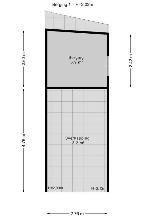 Kraaienlaan 61, Den Haag plattegrond-47