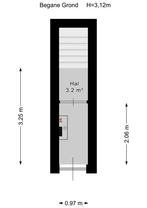 Obrechtstraat 424, Den Haag plattegrond-48