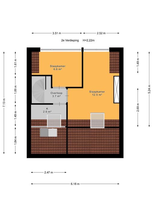 Kerklaan 27, Wateringen plattegrond-44