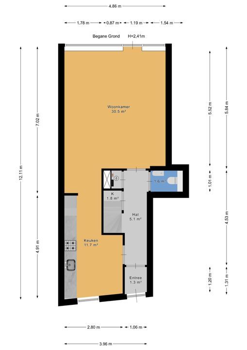 Dibbetsstraat 54, Den Haag plattegrond-34