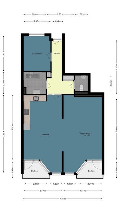 Piet Heinplein 39, Den Haag plattegrond-46