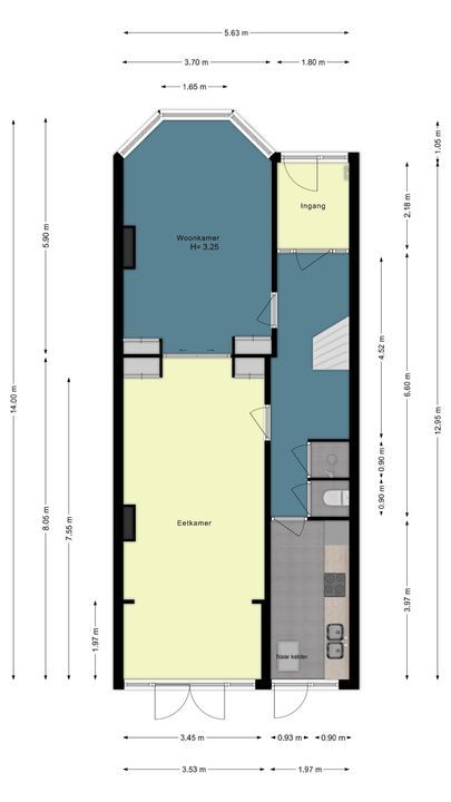 Marconistraat 26, Den Haag plattegrond-73