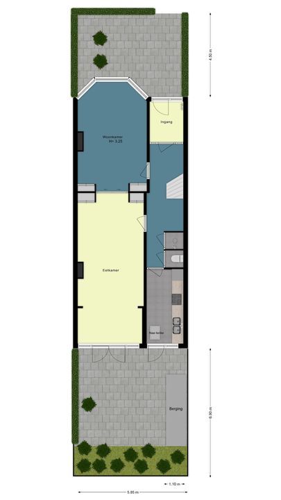 Marconistraat 26, Den Haag plattegrond-73