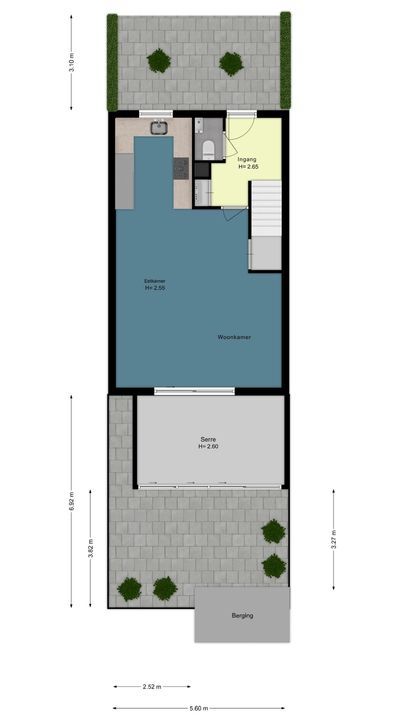 Corbulolaan 64, Naaldwijk plattegrond-56