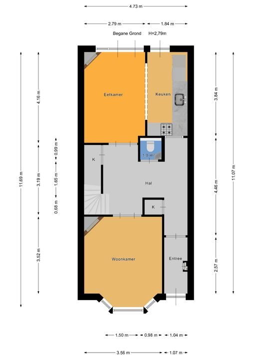 Appelstraat 10, Den Haag plattegrond-55