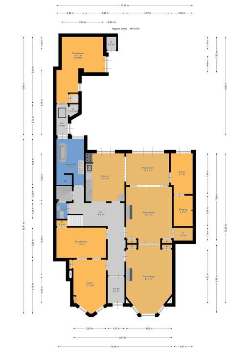 Suezkade 158, Den Haag plattegrond-52