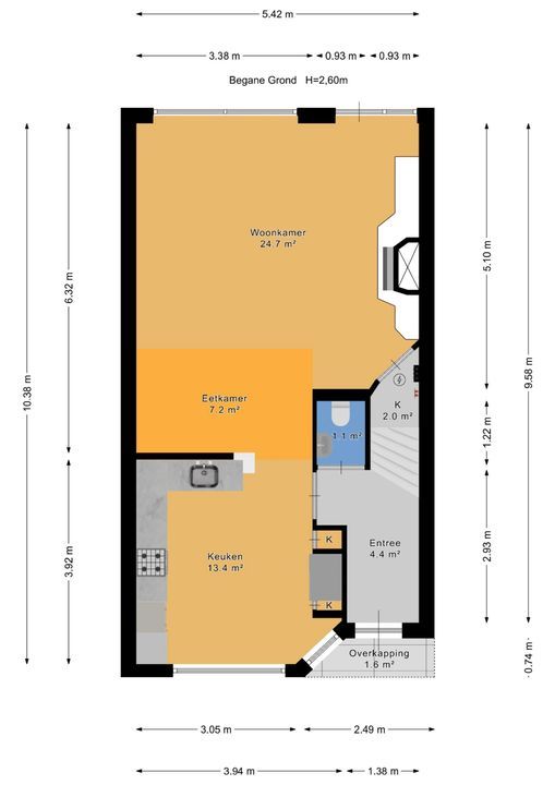 Cyclaamstraat 27, Den Haag plattegrond-37