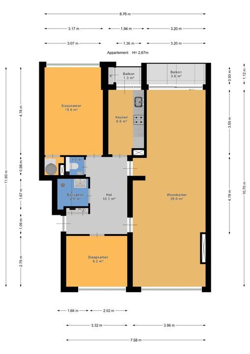 Segbroeklaan 248, Den Haag plattegrond-37