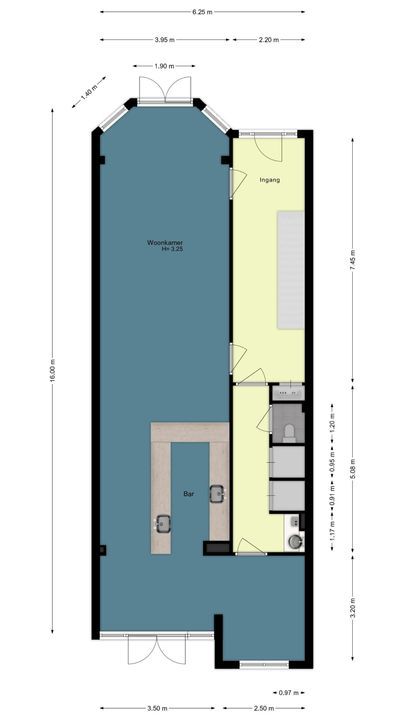 Groot Hertoginnelaan 203, Den Haag plattegrond-71