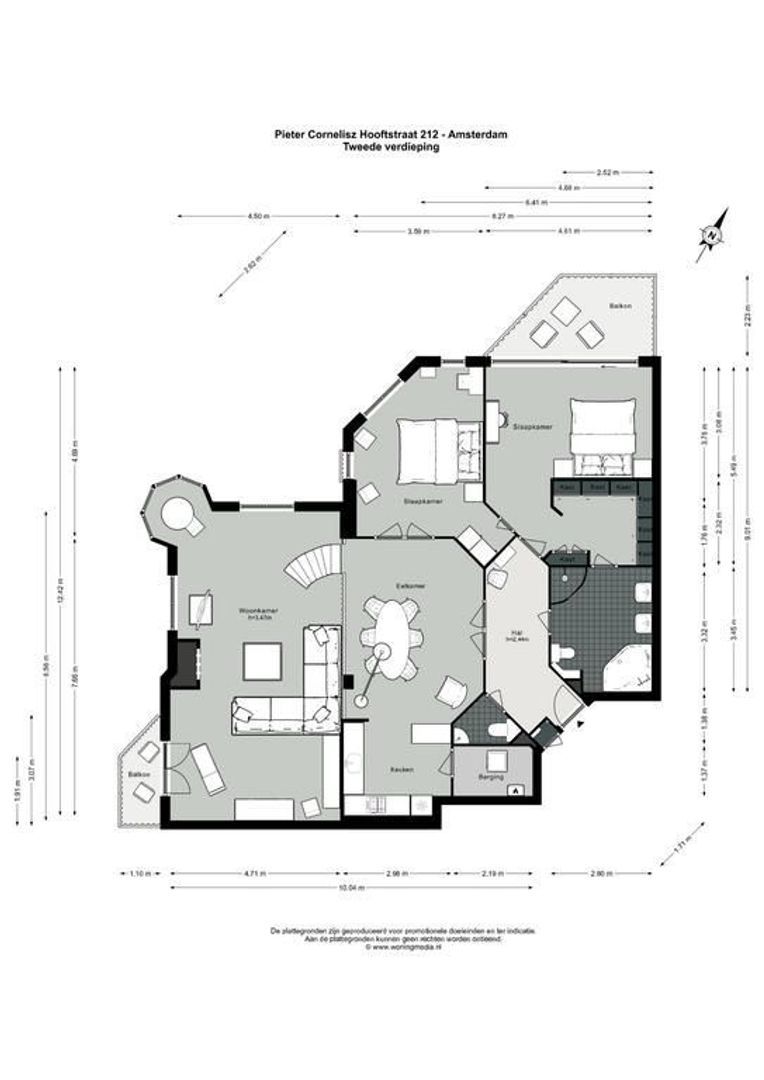 Pieter Cornelisz. Hooftstraat 212 + PP, Amsterdam foto-2