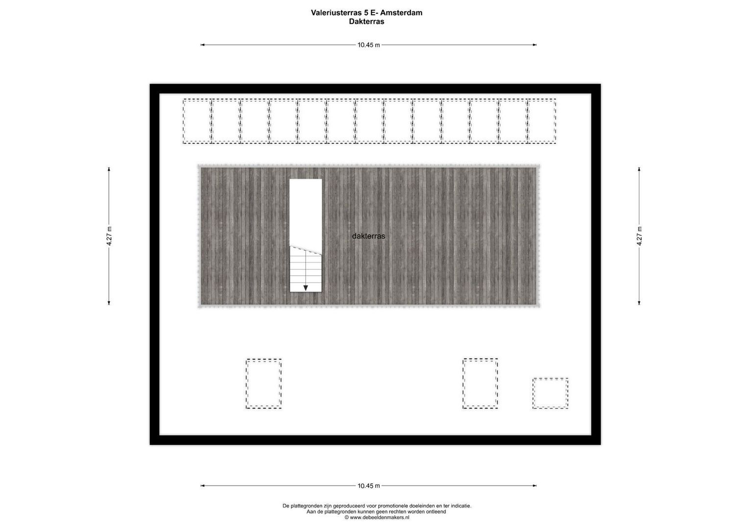 Valeriusterras 5 E, Amsterdam plattegrond-2