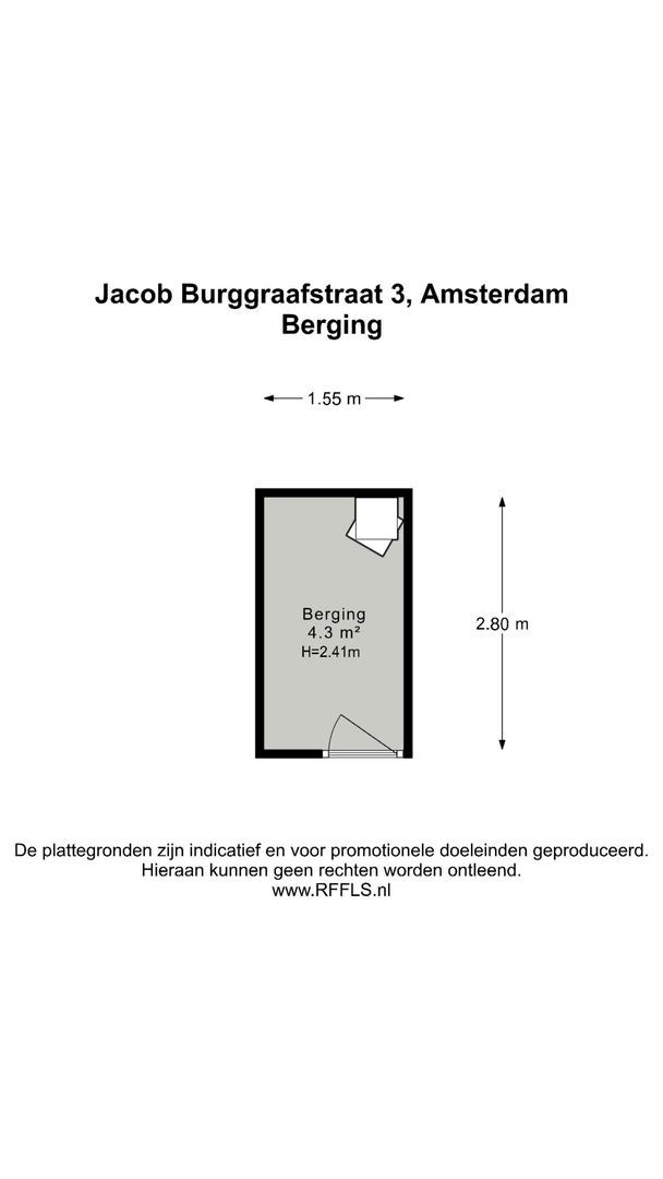 Jacob Burggraafstraat 3, Amsterdam plattegrond-3