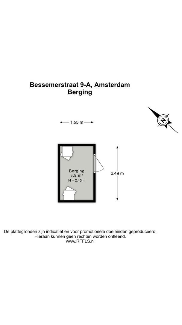 Bessemerstraat 9 A, Amsterdam plattegrond-2