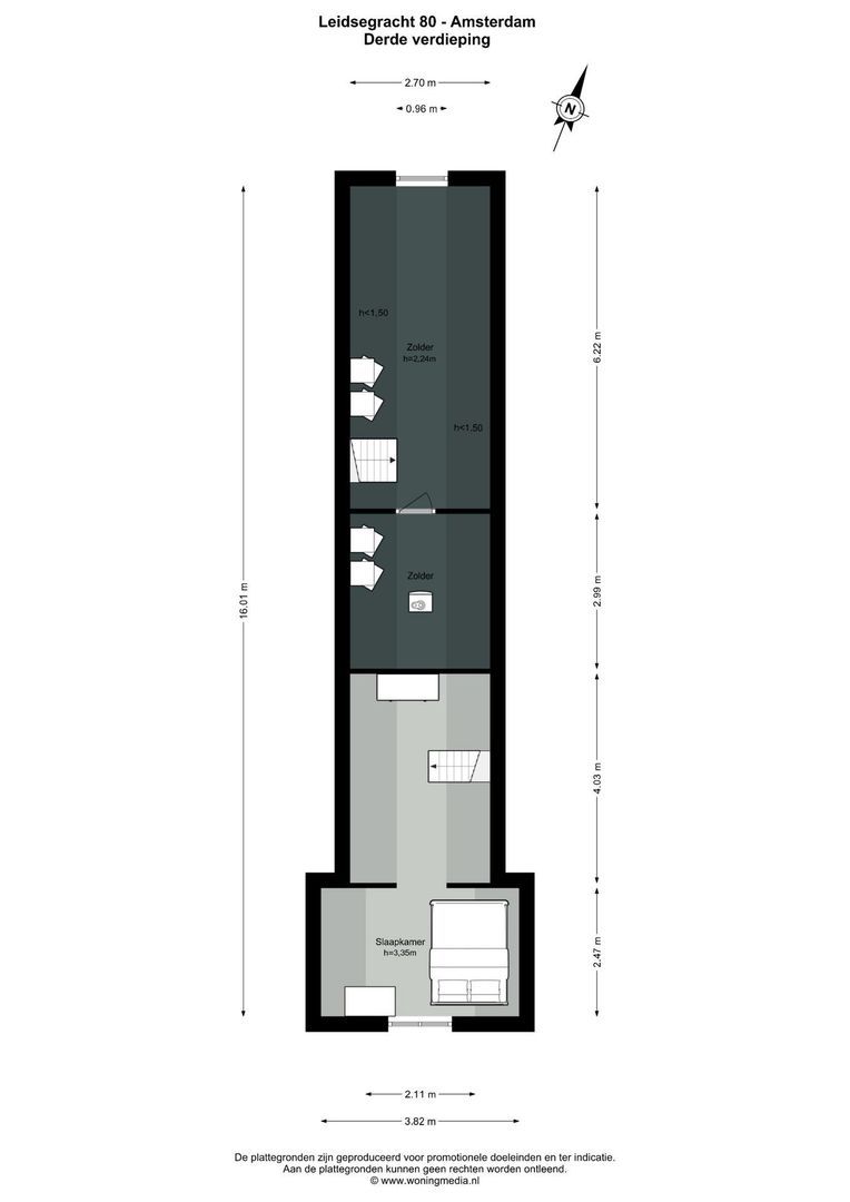 Leidsegracht 80, Amsterdam plattegrond-5