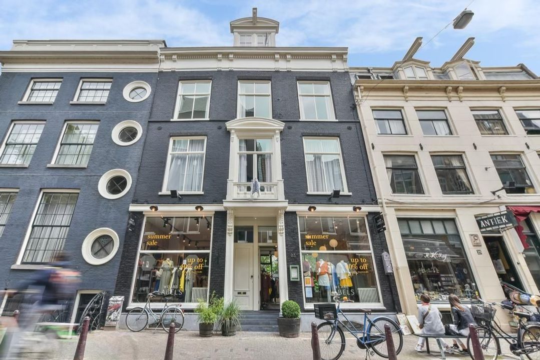 Bovenwoning aan Nieuwe Spiegelstraat 23 C, Bovenwoning in Amsterdam