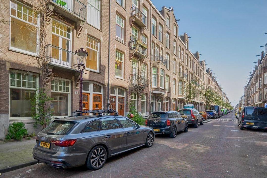 Benedenwoning aan Valeriusstraat 280 H, Dubbel benedenhuis in Amsterdam