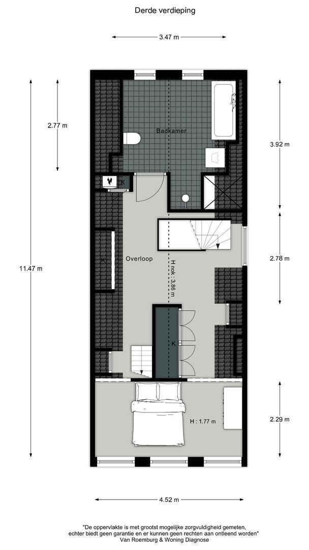 Keizersgracht 552 1V, Amsterdam plattegrond-0