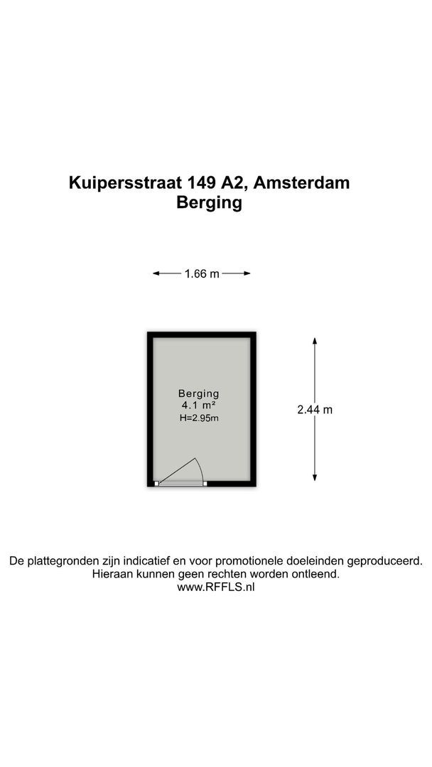 Kuipersstraat 149 A 2, Amsterdam plattegrond-1