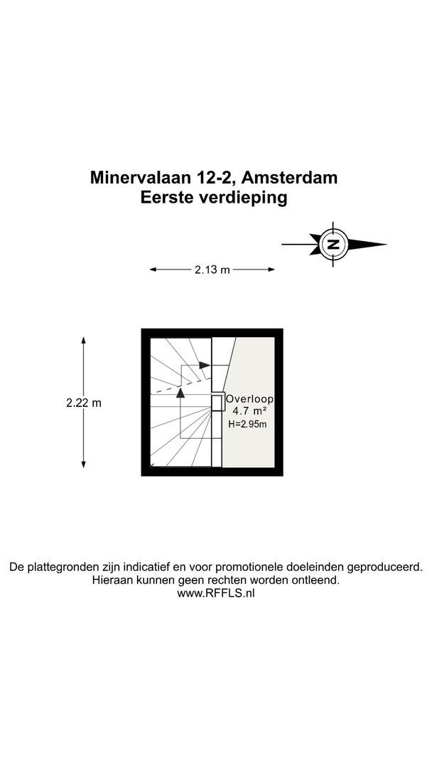 Minervalaan 12 2, Amsterdam plattegrond-0