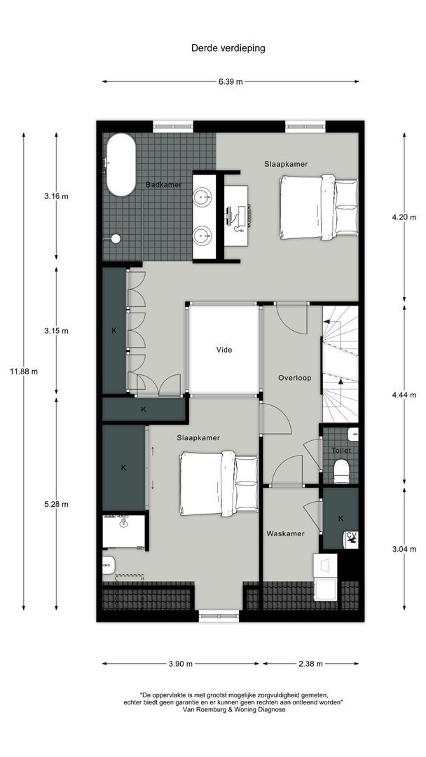 Willemsparkweg 54 2, Amsterdam plattegrond-2