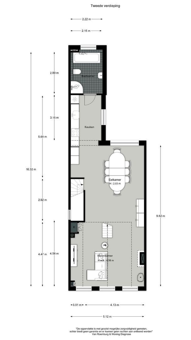 Westerstraat 16 H, Amsterdam plattegrond-3