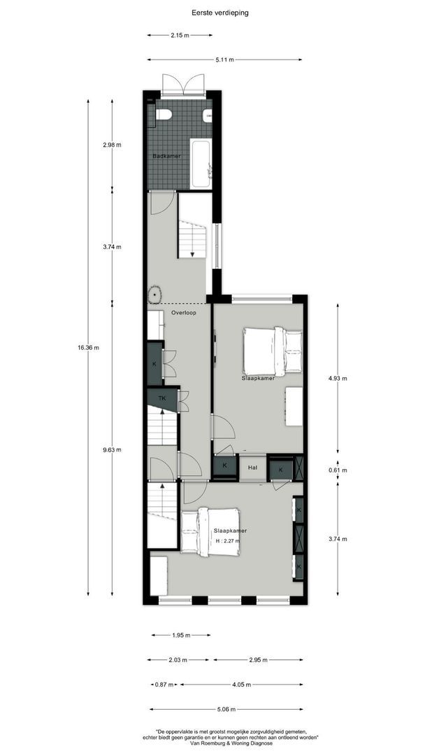 Westerstraat 16 H, Amsterdam plattegrond-2