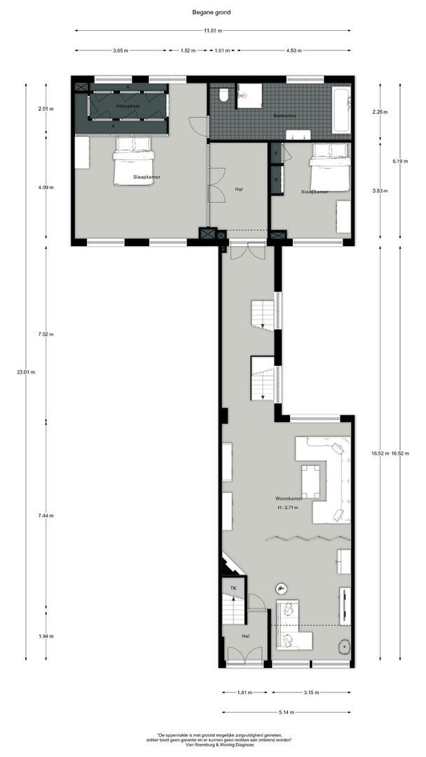 Westerstraat 16 H, Amsterdam plattegrond-1