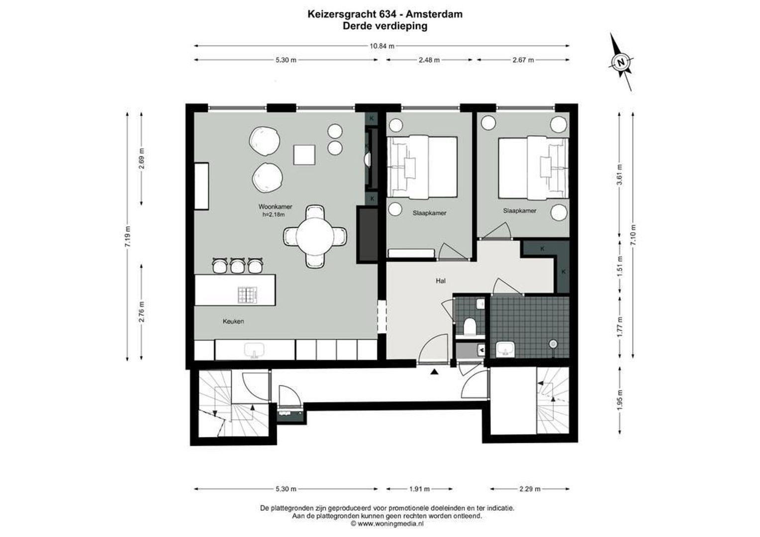 Keizersgracht 634 G, Amsterdam plattegrond-0