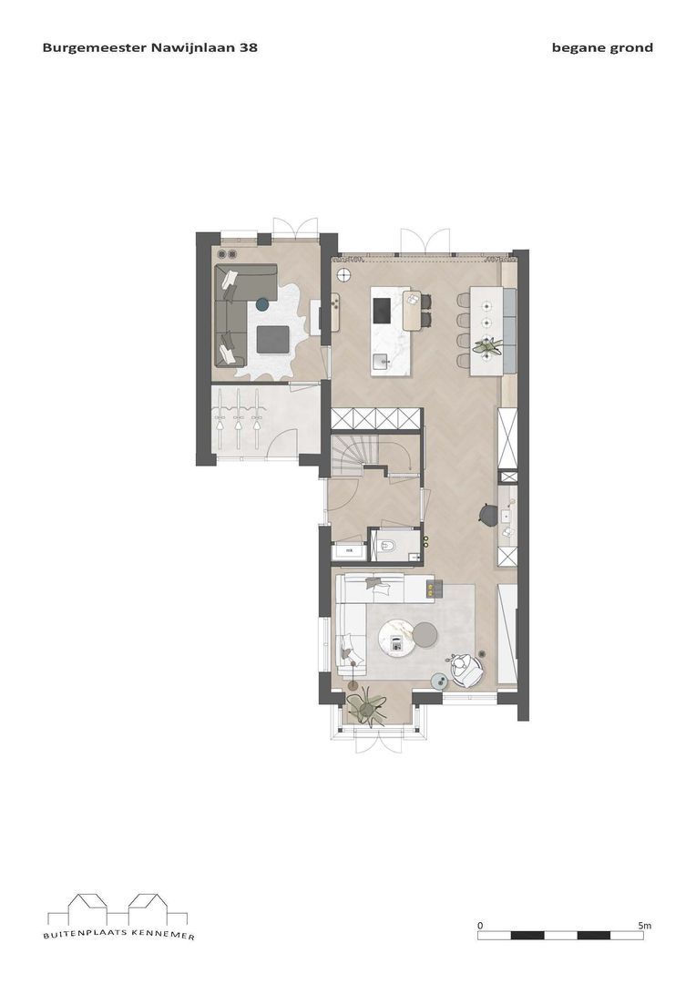 BUITENPLAATS KENNEMER 38, Zandvoort plattegrond-0