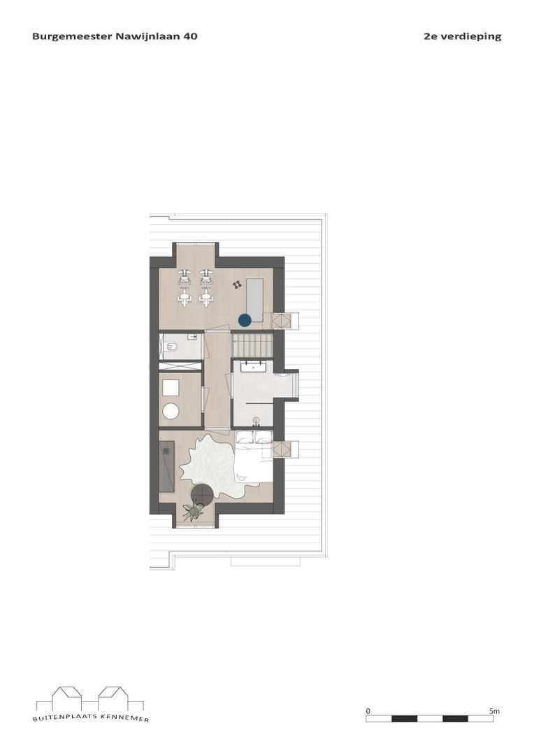 BUITENPLAATS KENNEMER 40, Zandvoort plattegrond-2