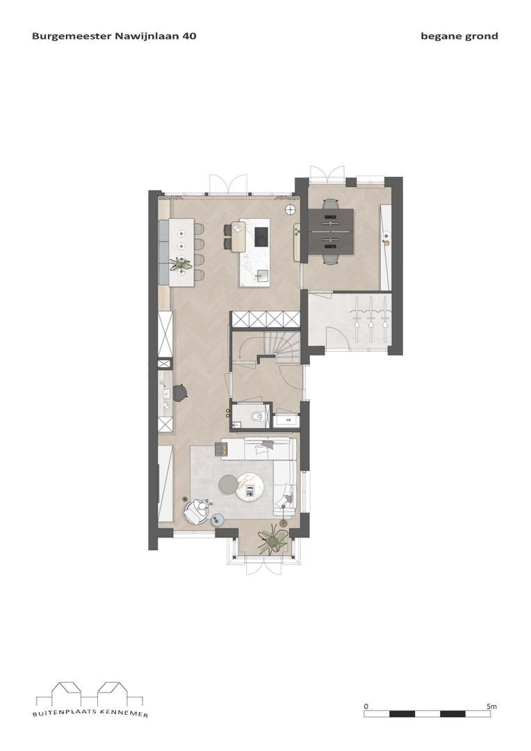 BUITENPLAATS KENNEMER 40, Zandvoort plattegrond-0