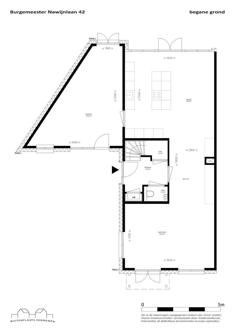 BUITENPLAATS KENNEMER 42, Zandvoort plattegrond-3