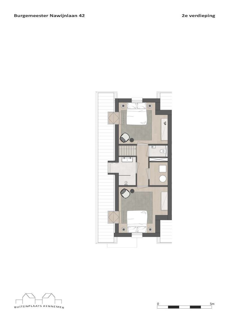 BUITENPLAATS KENNEMER 42, Zandvoort plattegrond-2
